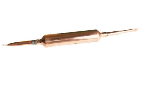 Refrigerator copper Filter Drier with brass nuts, (refrigeration filter drier, drier filter)