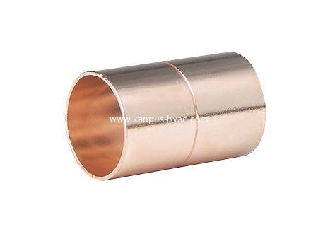 Copper Rolled stop coupling C x C, (copper coupling, copper fitting, AC/R pipe fitting, HVAC/R fitting)