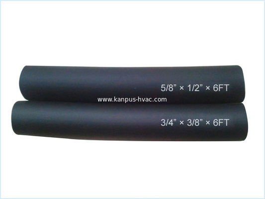 Refrigeration rubber insulation pipe , foam insulation pipe, PVC insulated pipe, HVAC/R pipe