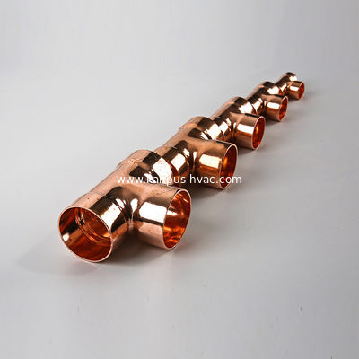 Copper Equal Tee C x C x C, (copper tee, copper pipe fitting, ACR pipe fitting)