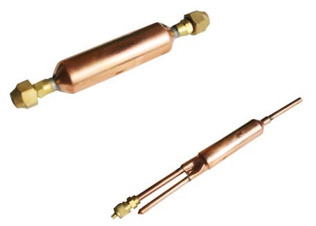 Refrigerator Copper Spun Filter Drier with nut, (copper filter drier, drier filter, HVAC/R part)