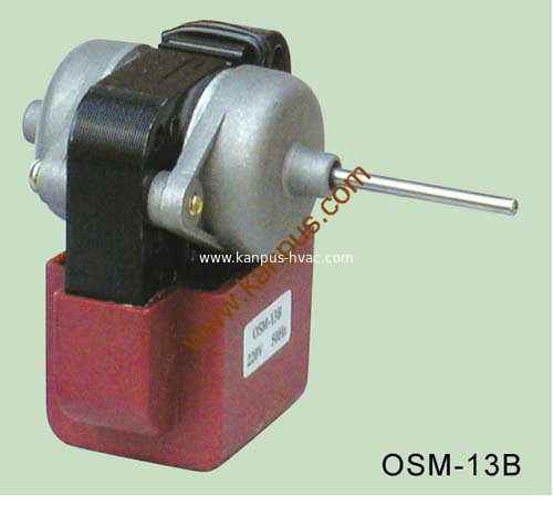 Refrigerator shaded pole motor OSM-13B (freezer motor, HVAC/R motor)
