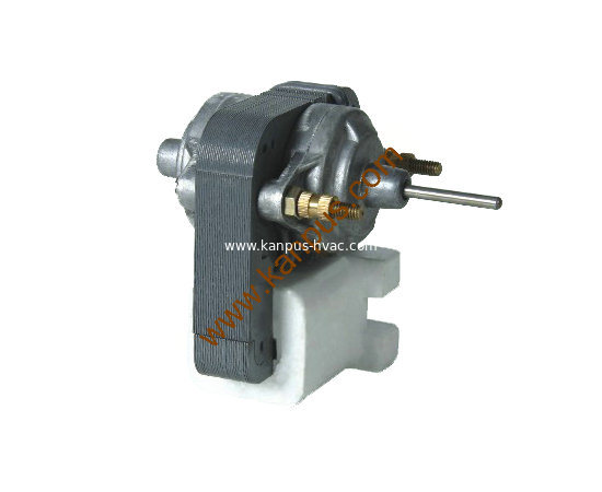 Refrigerator shaded pole motor YZF-1-6.5-RD,  (freezer motor, HVAC/R part)