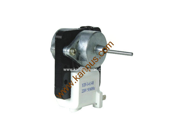Refrigerator shaded pole motor YZF-3-6.5-R, (freezer motor, HVAC/R part )