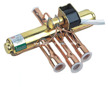 Air conditioner 4 way reversing valve (air conditioning parts, refrigeration valve, HVAC/R valve)