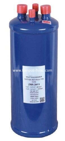 ZRR Series Heat Exchanger Suction Accumulator, HVAC/R filter drier, liquid receiver, drier filter