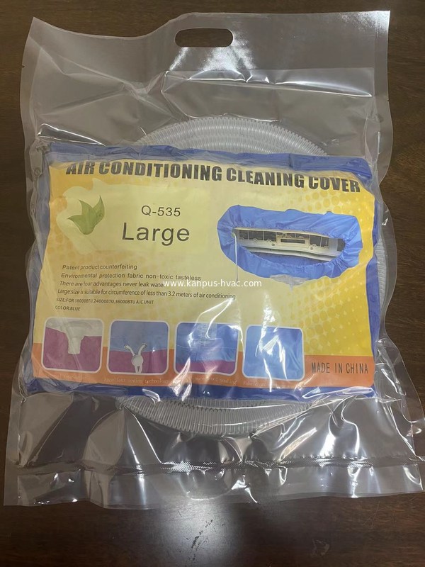 Q-535 split air conditioning cleaning cover, home air conditioner cover cleaning tool water pipe cover